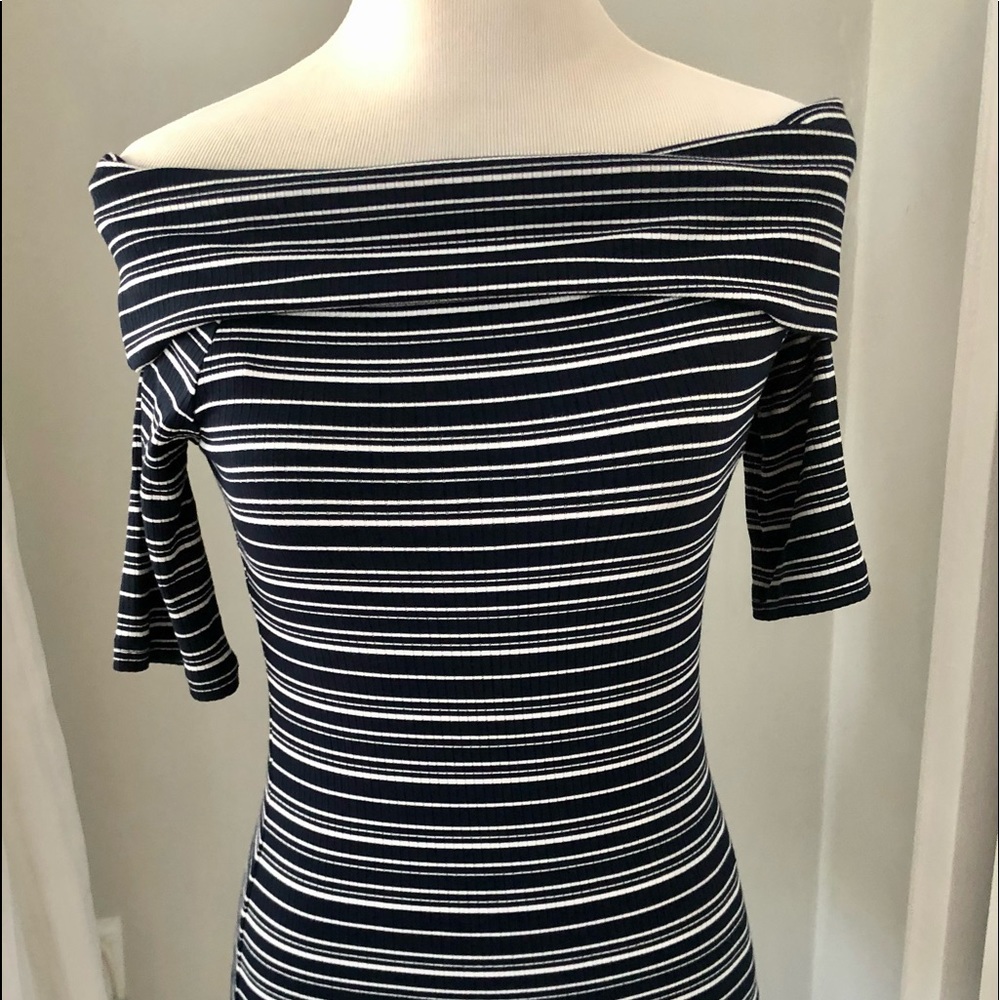 Banana Republic off the shoulder top.